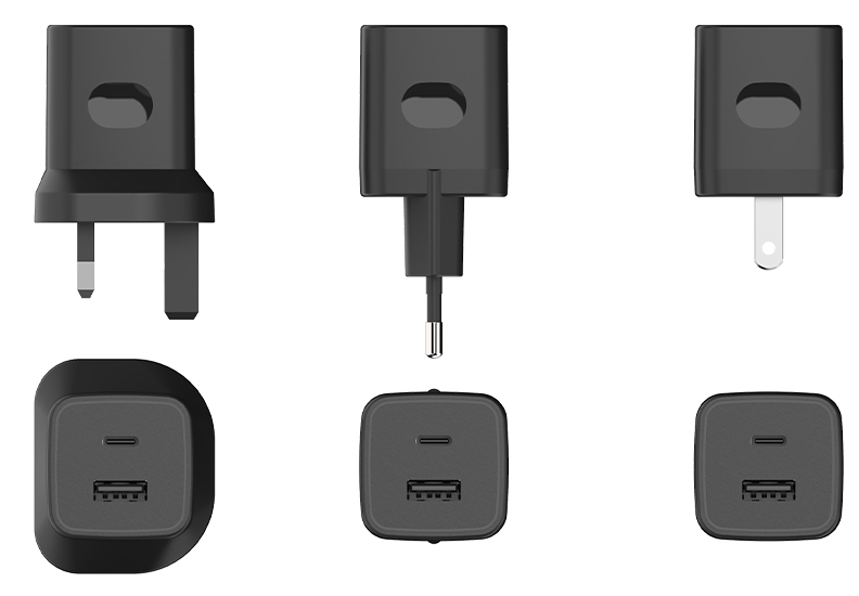 Dual Port Home/Travel Charger PD 20W