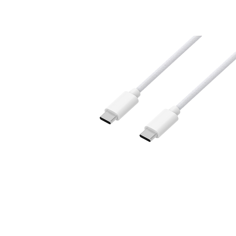 Silicone Cable Molding Imitation Apple Braid Type C-Type C