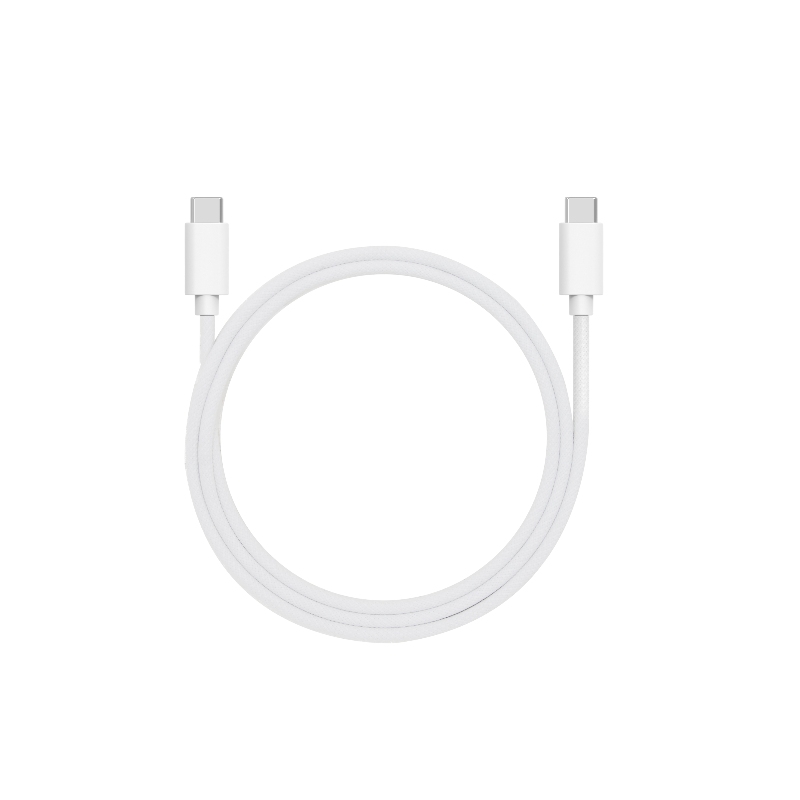 Silicone Cable Molding Imitation Apple Braid Type C-Type C